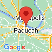 Map of Paducah, KY US